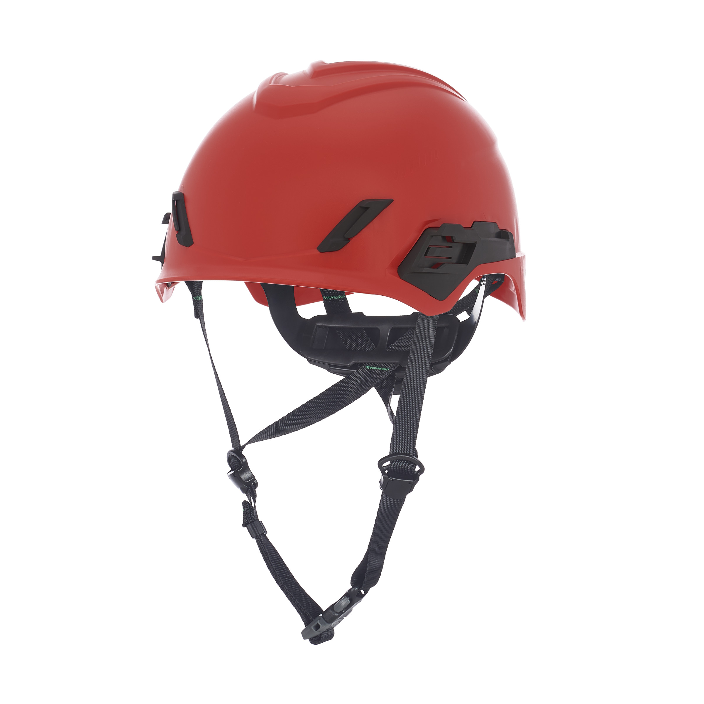 V-Gard® H1 Pro Safety Helmet, Novent, Red, Fas-Trac® III H1, No Reflective Stripes, ANSI, Meets EN 12492 (Energy Impact, Penetration, and Retention)